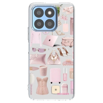 Picasee silikonska prozirna maskica za Honor X8b - Glam Babe