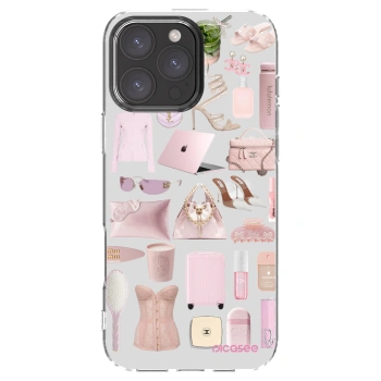Picasee silikonska prozirna maskica za Apple iPhone 16 Pro Max - Glam Babe