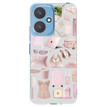 Picasee silikonska prozirna maskica za Xiaomi Redmi 13C 5G - Glam Babe