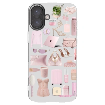 Picasee silikonska prozirna maskica za Apple iPhone 16 Plus - Glam Babe
