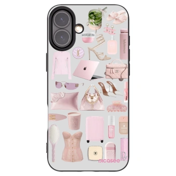 Picasee crna silikonska maskica za Apple iPhone 16 Plus - Glam Babe