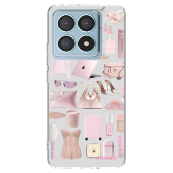 Picasee silikonska prozirna maskica za Xiaomi 14T Pro - Glam Babe