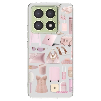 Picasee silikonska prozirna maskica za Xiaomi 14T - Glam Babe