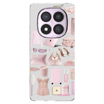 Picasee silikonska prozirna maskica za Xiaomi Redmi Note 14 Pro 5G - Glam Babe