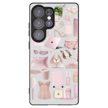 Picasee crna silikonska maskica za Samsung Galaxy S25 Ultra 5G - Glam Babe