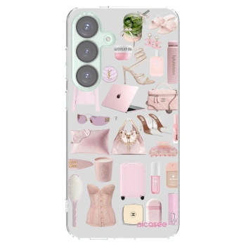 Picasee silikonska prozirna maskica za Samsung Galaxy S25+ 5G - Glam Babe