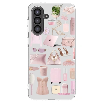Picasee silikonska prozirna maskica za Samsung Galaxy A56 5G A566B - Glam Babe