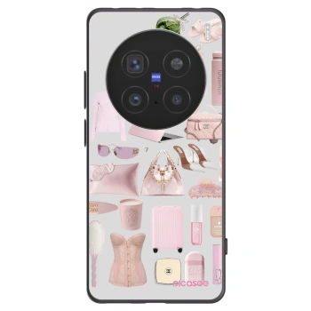 Picasee crna silikonska maskica za Vivo X200 Pro - Glam Babe