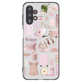 Picasee crna silikonska maskica za Samsung Galaxy A13 5G - Glam Babe