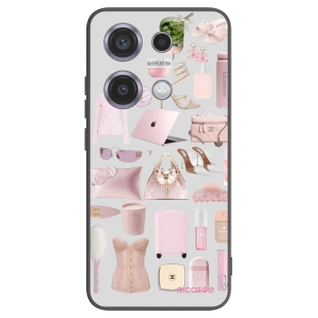 Picasee crna silikonska maskica za Xiaomi Redmi Note 14S - Glam Babe