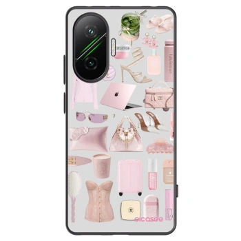Picasee crna silikonska maskica za Xiaomi Poco F7 5G - Glam Babe
