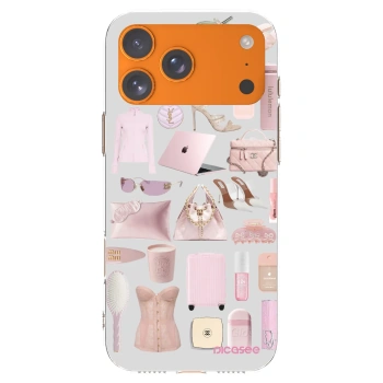 Picasee silikonska prozirna maskica za Apple iPhone 17 Pro Max - Glam Babe