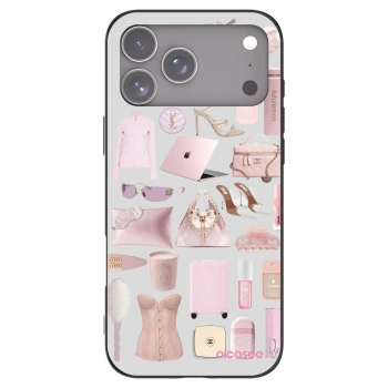 Picasee crna silikonska maskica za Apple iPhone 17 Pro Max - Glam Babe