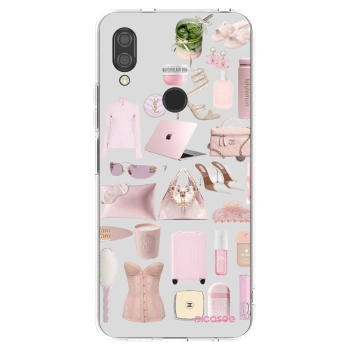 Picasee silikonska prozirna maskica za Xiaomi Redmi 7 - Glam Babe