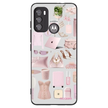 Picasee crna silikonska maskica za Motorola Edge 60 5G - Glam Babe