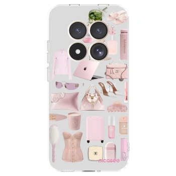 Picasee silikonska prozirna maskica za Xiaomi Redmi Note 15 Pro 4G - Glam Babe