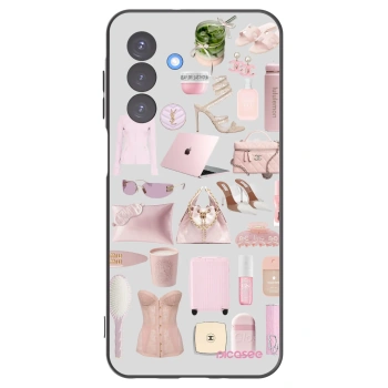 Picasee crna silikonska maskica za Samsung Galaxy A17 5G - Glam Babe