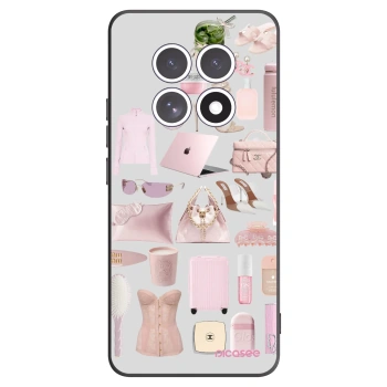 Picasee crna silikonska maskica za Xiaomi Redmi Note 15 - Glam Babe