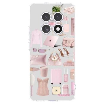 Picasee silikonska prozirna maskica za Xiaomi Redmi Note 15 - Glam Babe