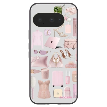 Picasee crna silikonska maskica za Google Pixel 10 - Glam Babe