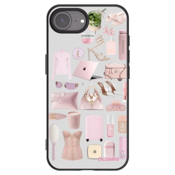 Picasee crna silikonska maskica za Apple iPhone 17e - Glam Babe