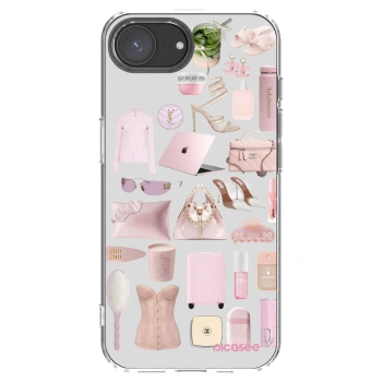 Picasee silikonska prozirna maskica za Apple iPhone 17e - Glam Babe