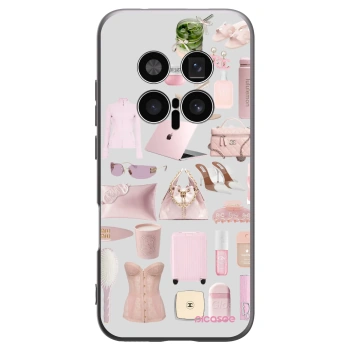 Picasee crna silikonska maskica za Honor Magic8 Pro 5G - Glam Babe