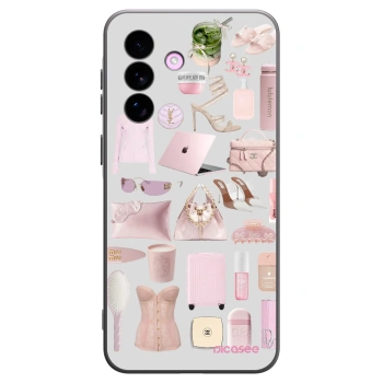 Picasee crna silikonska maskica za Samsung Galaxy A57 5G - Glam Babe