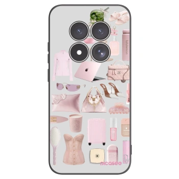 Picasee crna silikonska maskica za Xiaomi Redmi Note 15 Pro 5G - Glam Babe
