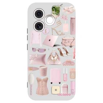 Picasee crna silikonska maskica za Honor 600 Lite - Glam Babe