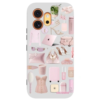 Picasee crna silikonska maskica za Honor 600 - Glam Babe