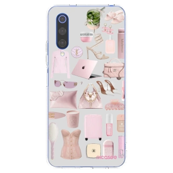 Picasee silikonska prozirna maskica za Xiaomi Mi 9 SE - Glam Babe