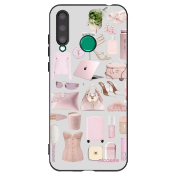 Picasee crna silikonska maskica za Honor 20 Lite - Glam Babe