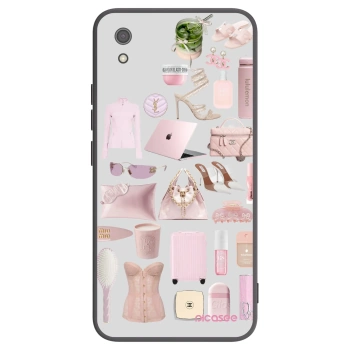 Picasee crna silikonska maskica za Xiaomi Redmi 7A - Glam Babe