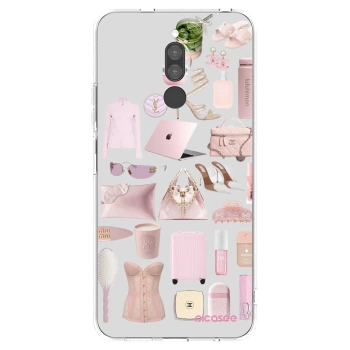 Picasee silikonska prozirna maskica za Xiaomi Redmi 8 - Glam Babe
