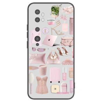 Picasee crna silikonska maskica za Xiaomi Mi Note 10 (Pro) - Glam Babe