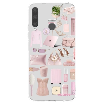 Picasee silikonska prozirna maskica za Huawei P40 Lite E - Glam Babe