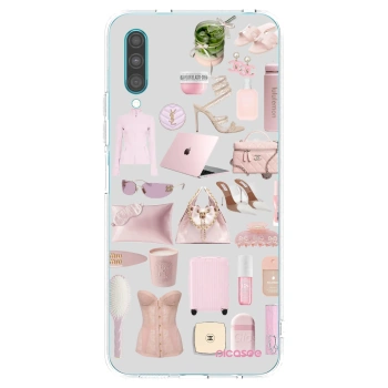 Picasee silikonska prozirna maskica za Samsung Galaxy A30s A307F - Glam Babe