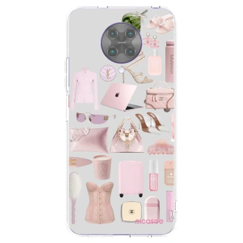 Picasee silikonska prozirna maskica za Xiaomi Poco F2 Pro - Glam Babe