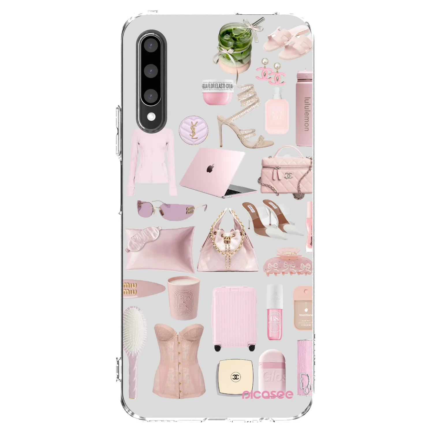 Picasee silikonska prozirna maskica za Honor 9X Pro - Glam Babe