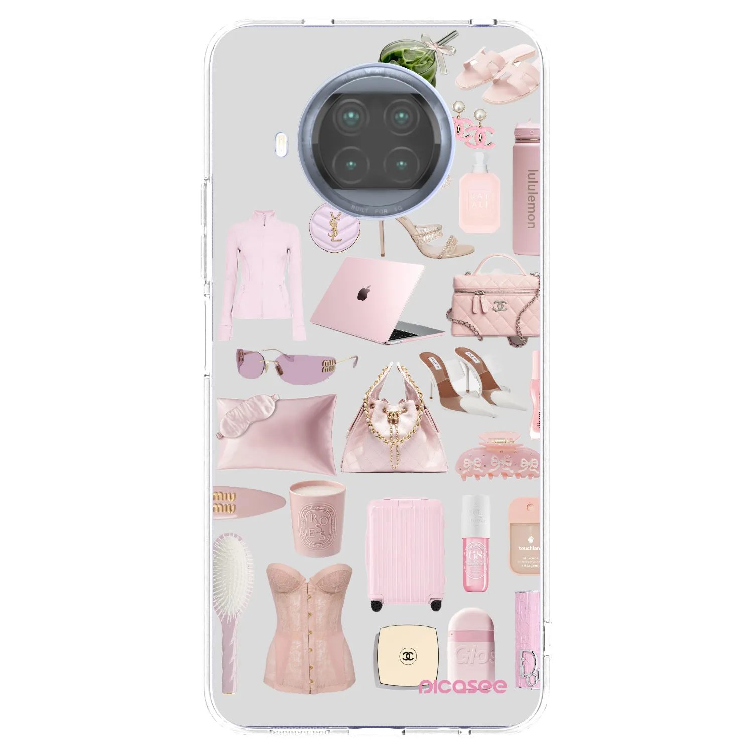 Picasee silikonska prozirna maskica za Xiaomi Mi 10T Lite - Glam Babe
