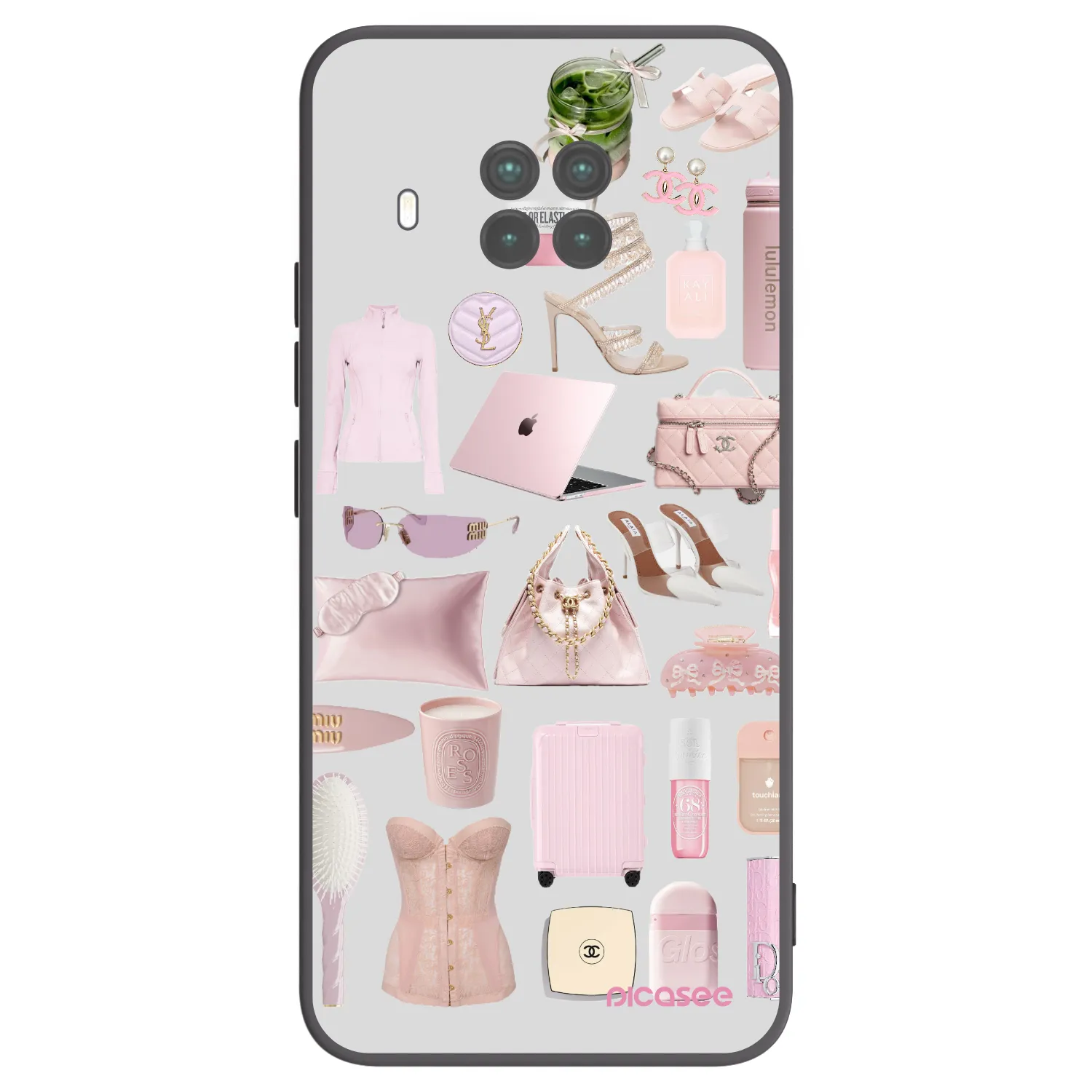 Picasee crna silikonska maskica za Xiaomi Mi 10T Lite - Glam Babe