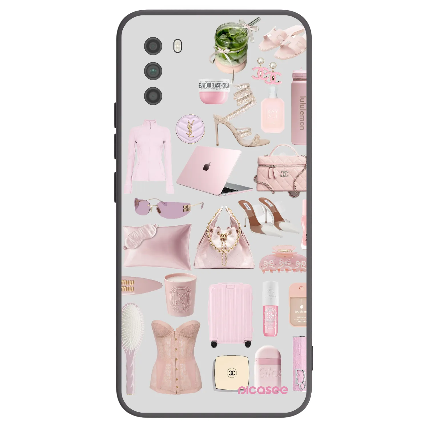 Picasee crna silikonska maskica za Xiaomi Poco M3 - Glam Babe