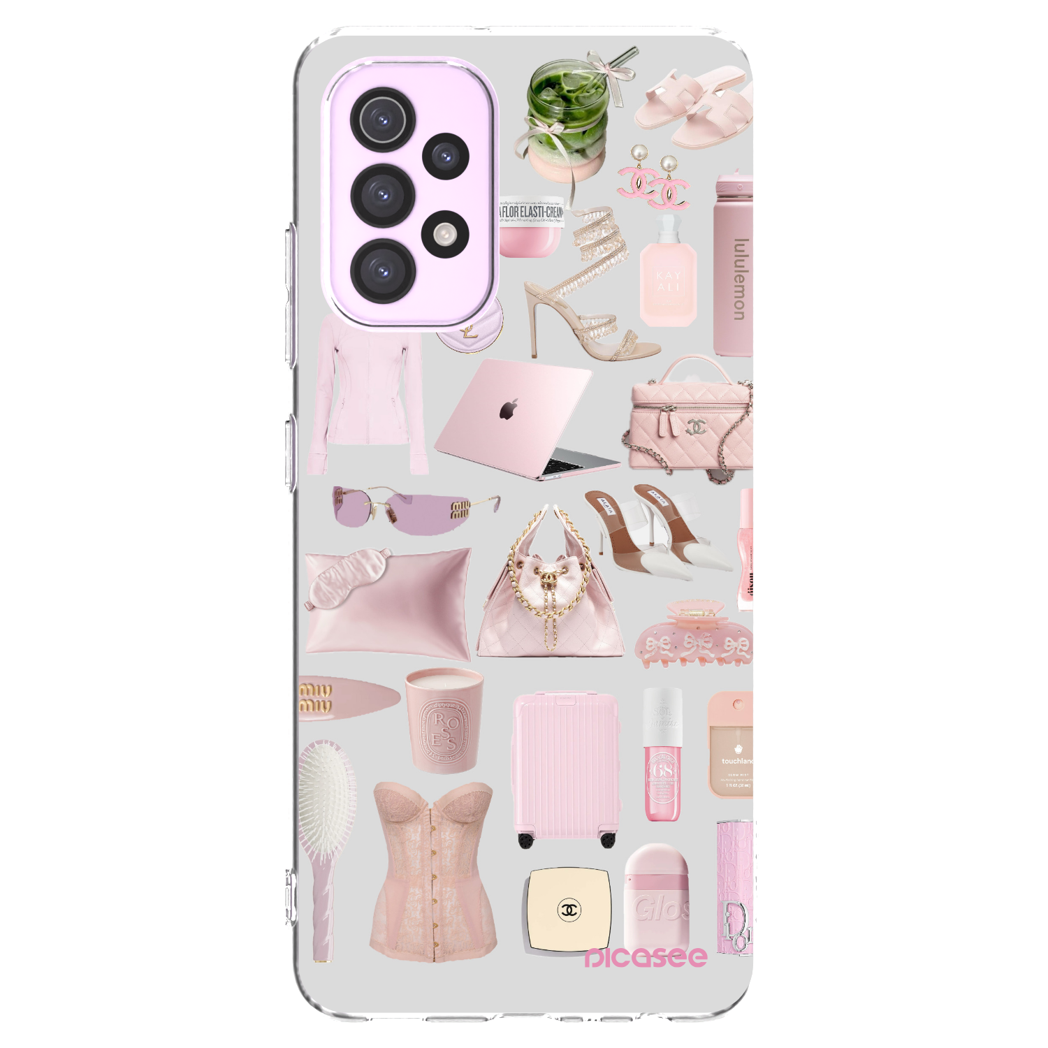 Picasee silikonska prozirna maskica za Samsung Galaxy A32 5G A326B - Glam Babe