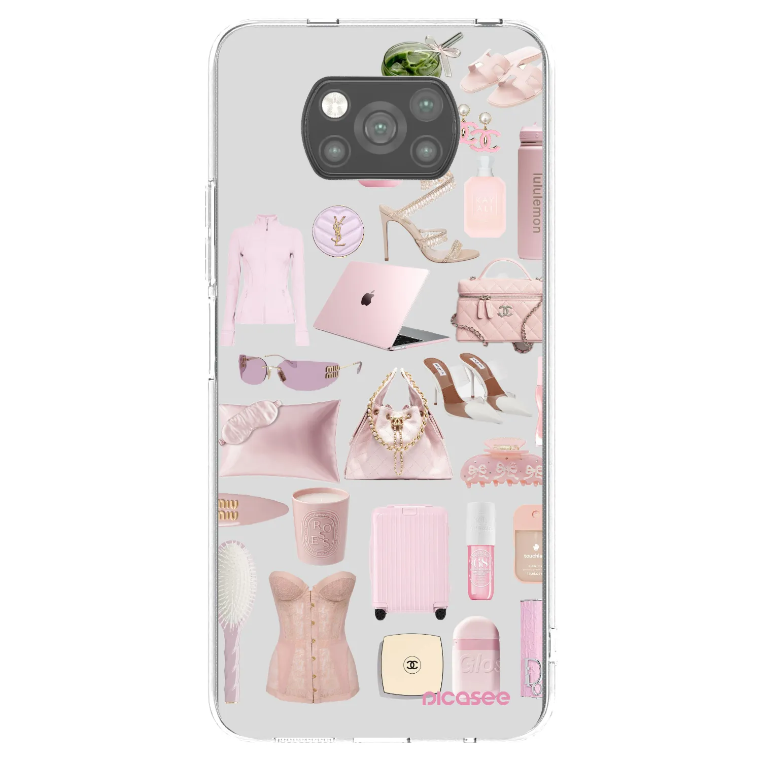 Picasee crna silikonska maskica za Xiaomi Poco X3 Pro - Glam Babe