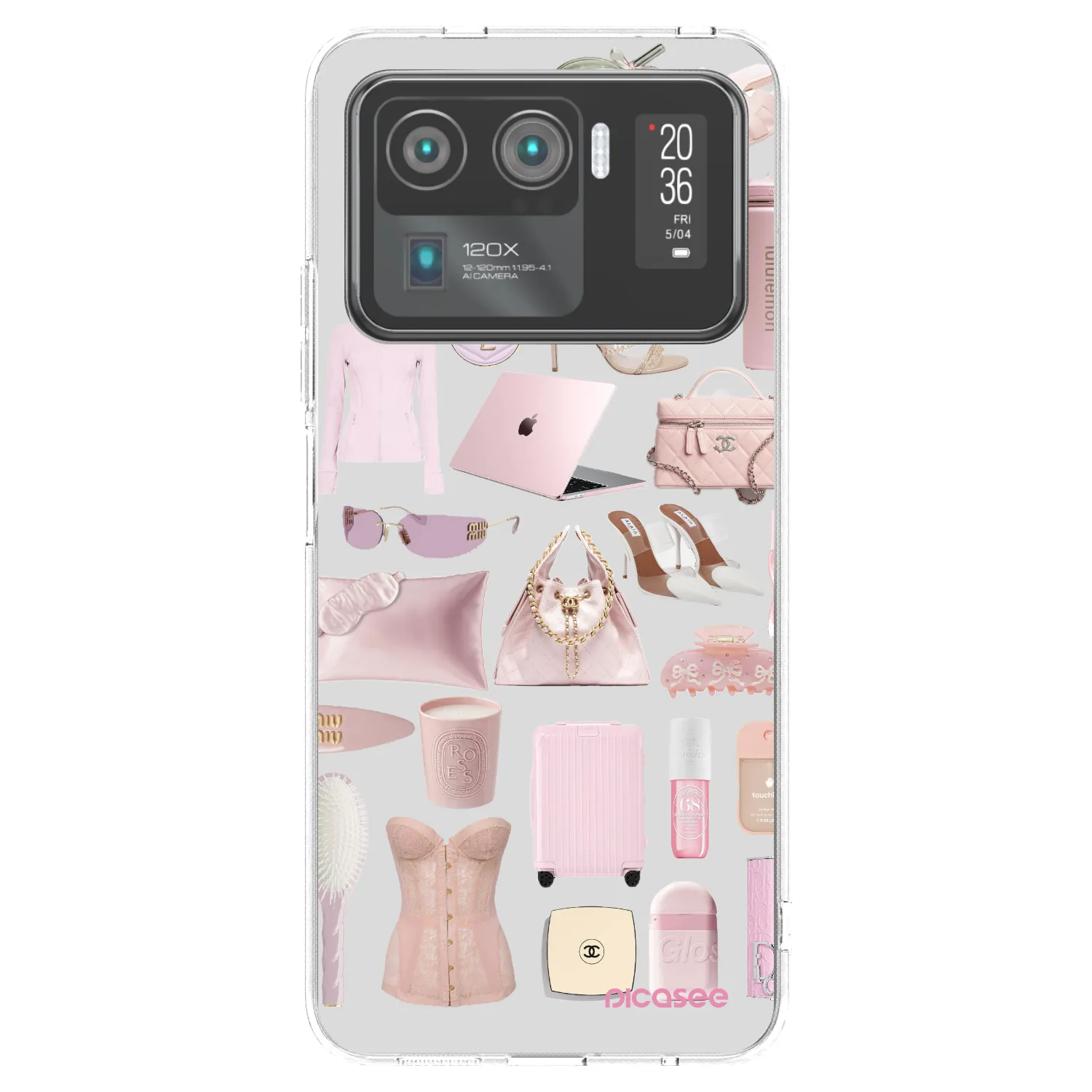 Picasee silikonska prozirna maskica za Xiaomi Mi 11 Ultra - Glam Babe
