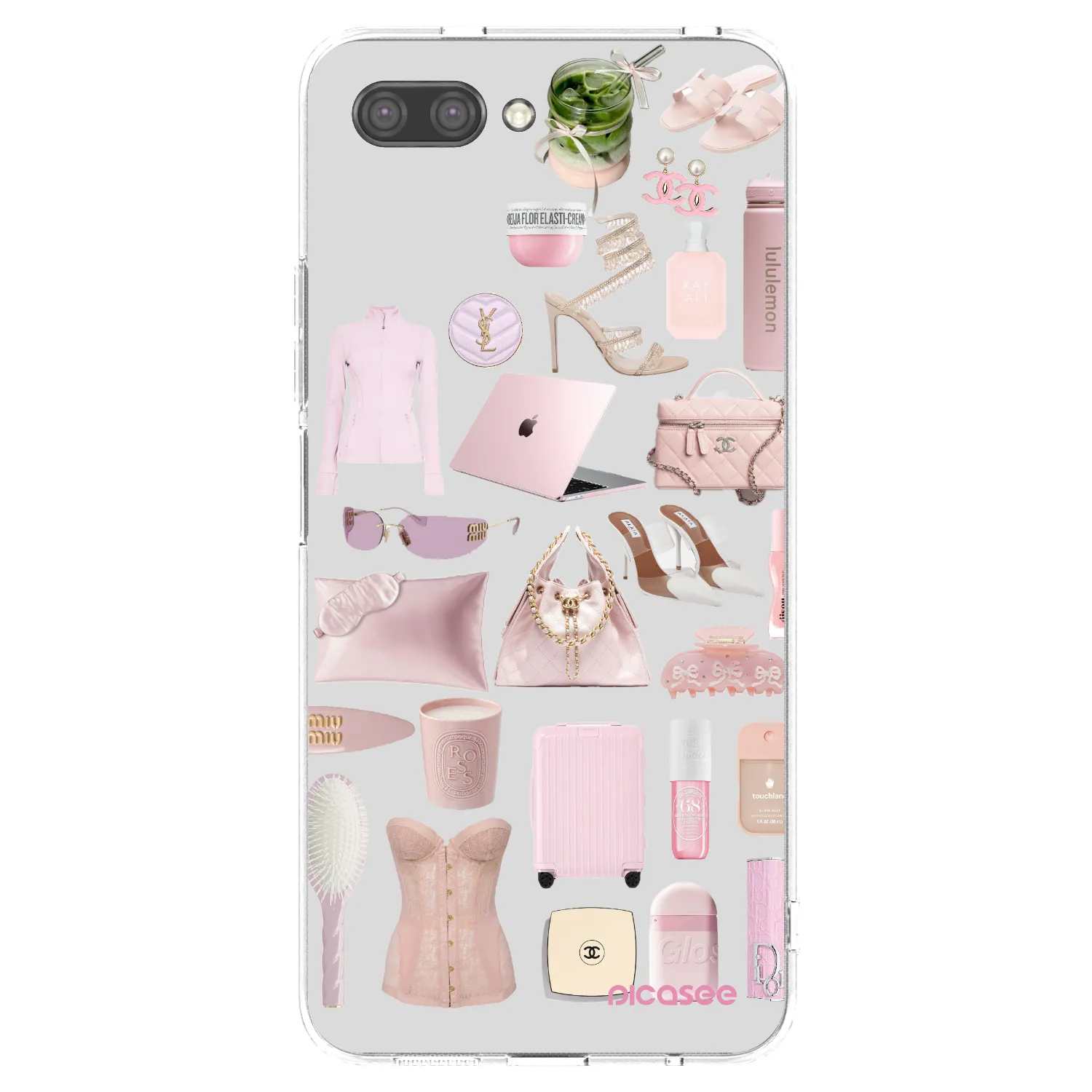 Picasee silikonska prozirna maskica za Honor 10 - Glam Babe