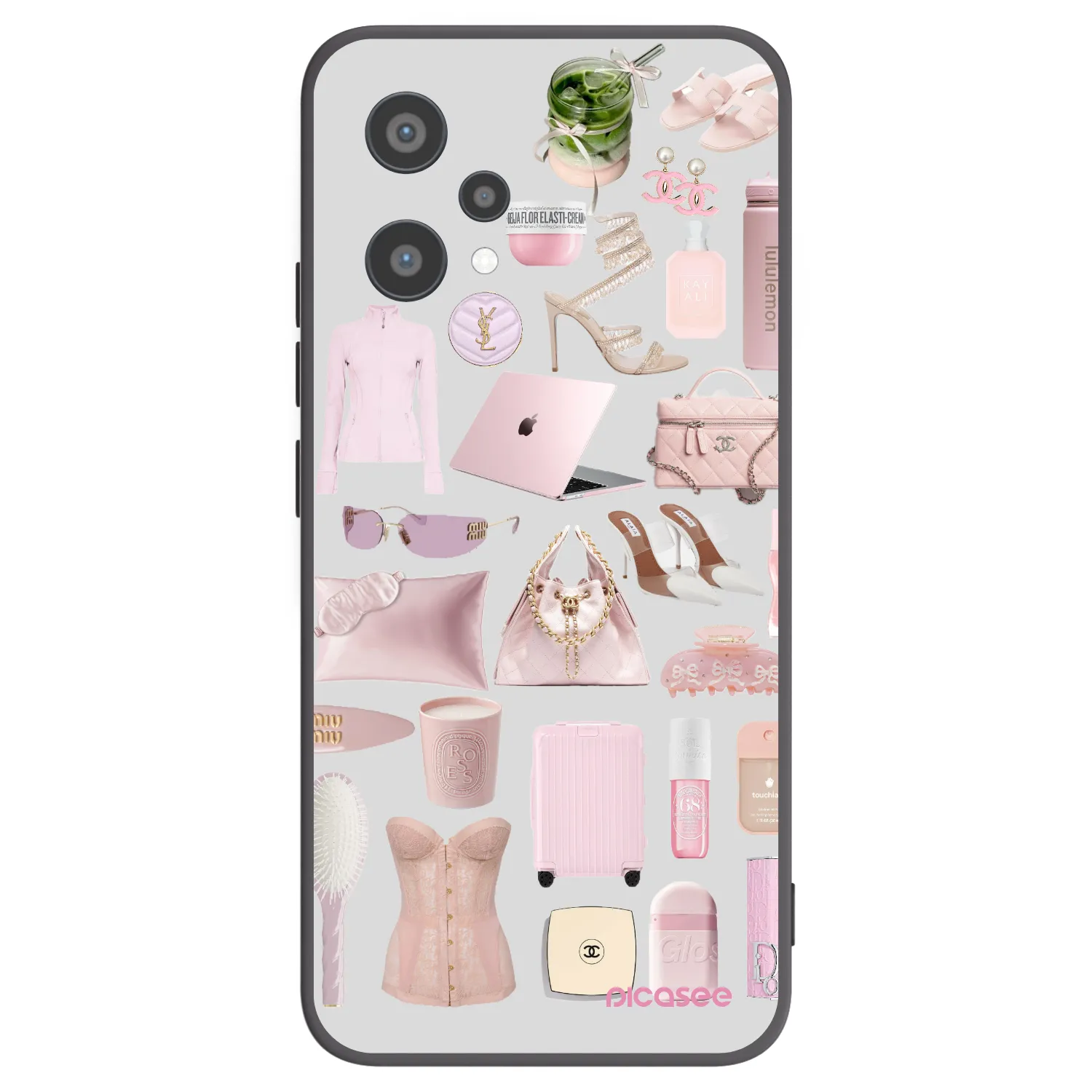 Picasee crna silikonska maskica za Realme 9 Pro 5G - Glam Babe