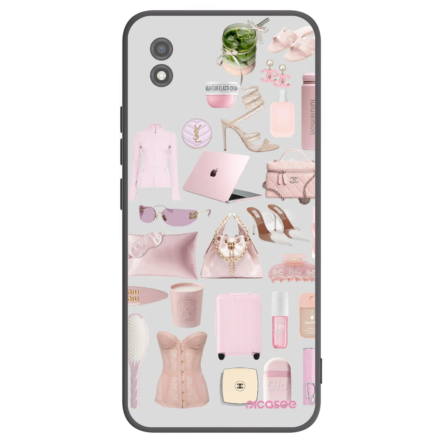 Picasee crna silikonska maskica za Realme C11 (2021) - Glam Babe