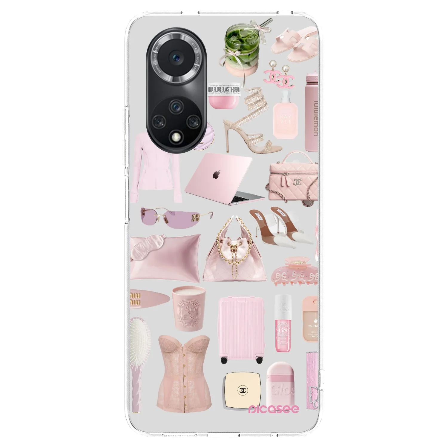 Picasee silikonska prozirna maskica za Huawei Nova 9 SE - Glam Babe